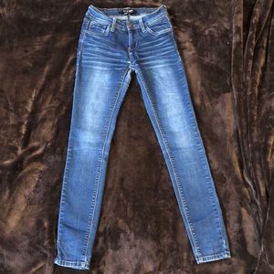 Wax Jean Dark Blue Stretchy Skinny Jeans
